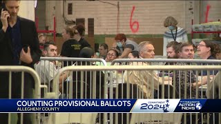 Workers in Allegheny County begin canvass of provisional ballots