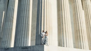 National Mall Save the Date  Engagement Video | Washington DC