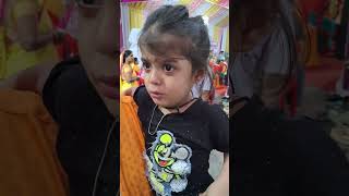 Cute girl of 2 yr expression