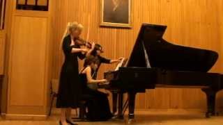 C.Saint-Saens (Ysaye,Eugene)- Etude in the Form of a Waltz Anna Orlik- violin