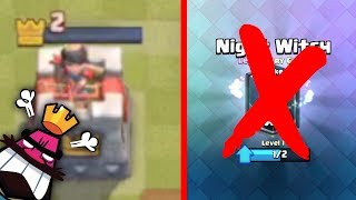 ARE YOU KIDDING ME... | Night Witch Draft Challenge FAIL | Clash Royale