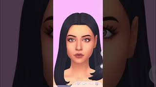 Bella Goth Townie Makeover | The Sims 4 #shorts #thesims4 #towniemakeover #createasim #bellagoth