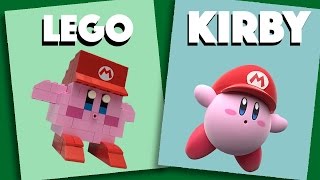 LEGO - Kirby - Stop Motion Build (How to Build)