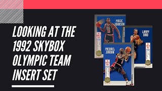 Looking at the 1992 Skybox Olymoic Team Insert Set | Sports Cards Collecting and Investing |