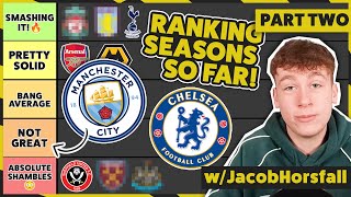 WE RANK EVERY PREMIER LEAGUE TEAMS SEASON SO FAR! PART TWO w/JacobHorsfall