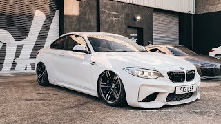 We install Airlift Performance 3P suspension to the BMW M2