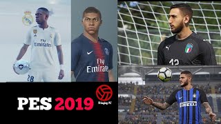 TOP 20 PLAYERS IN PES 2019 WITH HUGE POTENTIALS AT MAXIMUM LEVEL (PT.1)