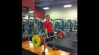 Zercher Squat Progression; Absolute Strength