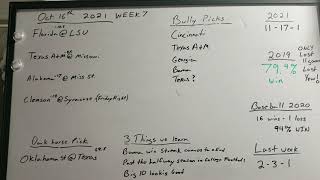 College Football Predictions Week 7 2021