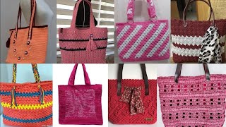 Everyday crochet net macrame ToteBag | Designer | Crochet super neat Bag For Beginners | Boho Chic