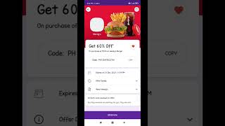 WENDYS BURGER 60%OFF COUPON CODE #shorts #couooncodechannels #codes