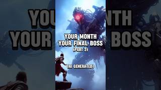 AI Draws Your Month Your Final Boss! #ai #shorts #finalboss #month