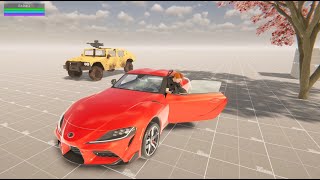 Purple Eye - Vehicle boarding animations WIP2