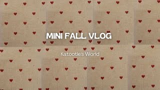 mini fall vlog/ fair