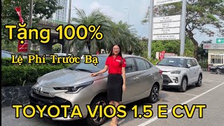 Toyota Vios 1.5ECVT | Tặng ngay 100% Lệ phí trước bạ | Toyota Pháp Vân