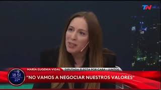 Milagros Maylin | "No vamos a negociar nuestros valores"