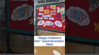 Children's Day School Decoration Ideas #childrensday #shorts