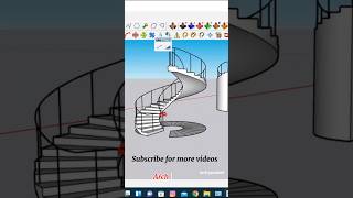 Quickly Design Stairs in SketchUp: S4U Stairs Plugin Tutorial#sketchup #architects #3ddesign #art