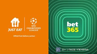 UEFA Super Cup 2024 - Greek Sponsorship Stings - Just Eat & Bet365 (MEGA)