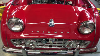 Triumph TR3 A B to TR-6 Repair Service Restoration Cincinnati Patrick Smyth Former New Dealer