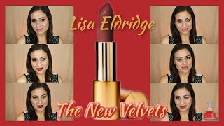 Lisa Eldridge The New Velvets | Lip Swatches and Review  💋