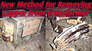 how to remove a transformer copper #transformers