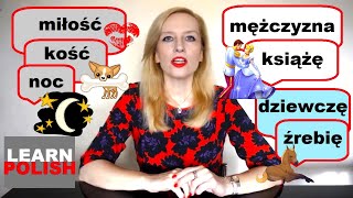 LEARN POLISH (A1): RZECZOWNIKI - WYJĄTKI CZ.2/ NOUNS - EXCEPTIONS PART 2 (ENGLISH SUBTITLES