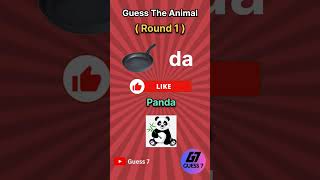 🐅Guess The Animal By Emoji #1 | Test Your Brain | Riddle Guess 7 #shorts