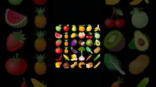 #gk #emoji #vegetables #fruit #fact comment fast