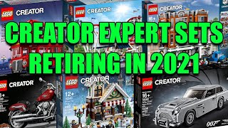 SIX Lego Creator Expert Sets  RETIRING 2021 - VEHICLES, MODULAR BUILDINGS AND MORE