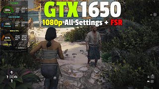 Skull & Bones : GTX 1650 - 1080p All Settings + FSR