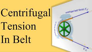 Centrifugal Tension In Belt