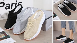 SEPATU DELMORIS FLEXKNIT WEDGES DL 212