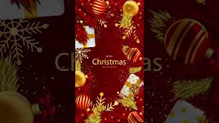 #shorts Merry Christmas Whatsapp Status 2024 Pack | happy new year | Christmas Wishes