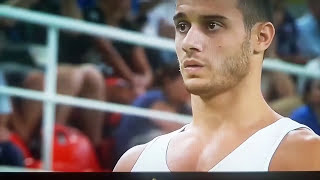 Гимнаст сломал ногу и упал с носилок на Rio 2016