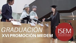 Graduación XVI promoción Máster Ejecutivo en Dirección de Empresas de Moda