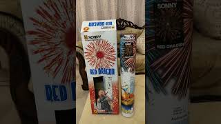 Red Dragon from sonny fireworks | sky shot testing | price 800 rupees #skyshot #crackerguru