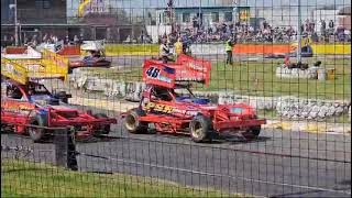 Skegness raceway Brisca F1 stockcars 12/5/24