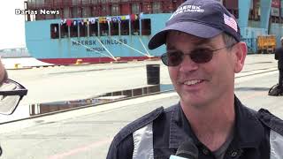 Maersk Kinloss Container Ship, Capt. Christopher Murray Interview