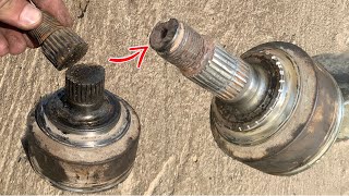 The CV joint was Broken Oddly The Mechanical Solution Made by an Expert Mechanic