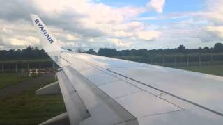 Ryanair 737 Landing at Dublin