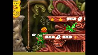 Mega Math Blaster Game 16 Multiplication Level 5