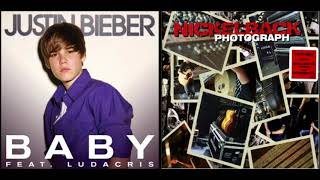 Baby Photograph - Justin Bieber vs Nickelback (Mashup)