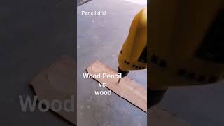 Pencil vs Wood