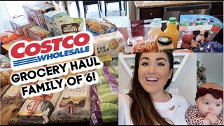 COSTCO GROCERY HAUL // MEAL IDEAS // FAMILY OF 6 // Mama Approved