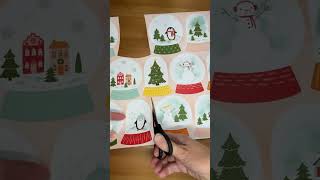 Stampin' Up! Snowy Wonder Christmas Card #papercraft  #diy #patternedpaper #foldablepapercrafts