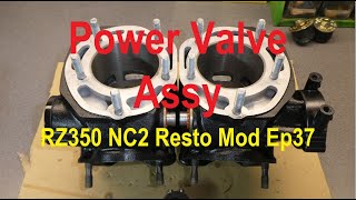 RZ350 NC2 Resto Mod Ep37 – Power Valve Assy