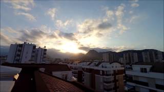 Минутный закат солнца в Анталии (Турция), февраль | Sunset in Antalya (Turkey), February - YouTube