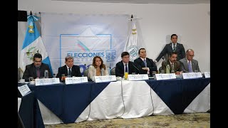 Conferencia de prensa del #TSEGuatemala | jueves 31 de agosto, 2023