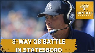 Clay Helton & Georgia Southern Have A 3-Way QB Battle In Statesboro